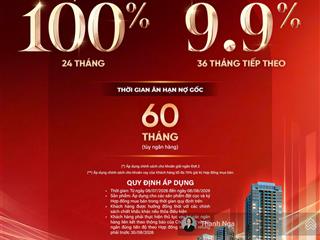 Chính sách hấp dẫn mới nhất dự án the prive quận 2, căn 2pn view trực diện sông