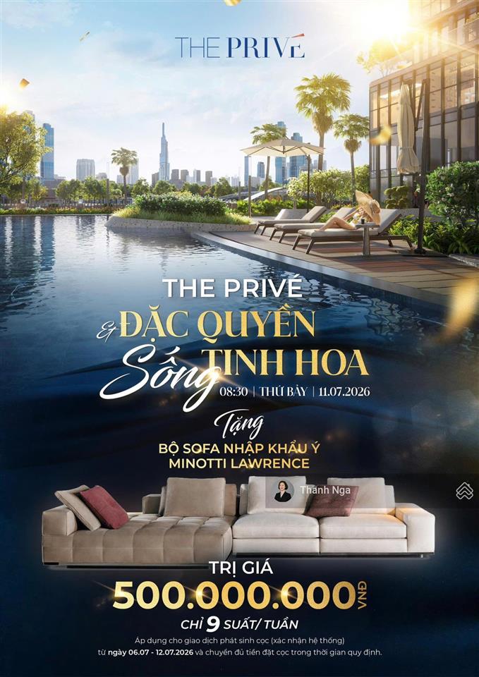 The privé chuẩn resort 3 mặt sông quận 2 nhận nhà chỉ với 10%, ân hạn gốc tới 5 năm