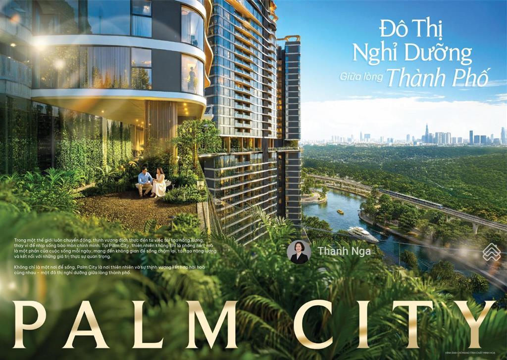 Mở bán đợt 1 palm river, khu căn hộ compound cao cấp chuẩn sống nghỉ dưỡng