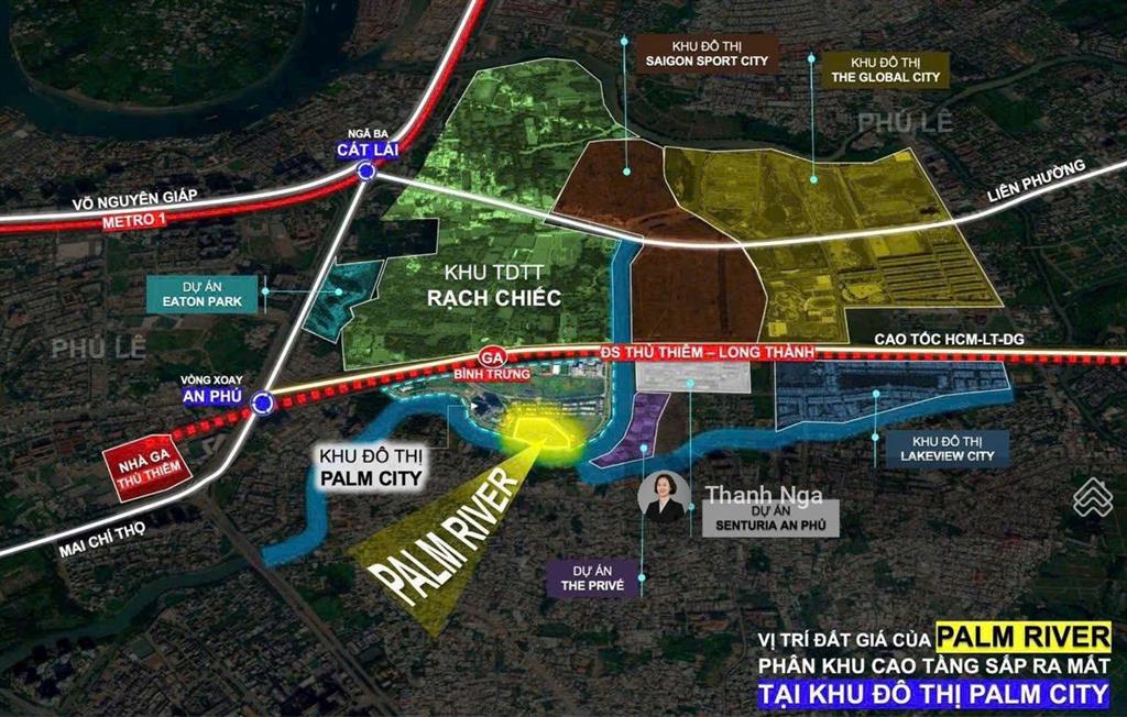 Mở bán đợt 1 palm river, khu căn hộ compound cao cấp chuẩn sống nghỉ dưỡng