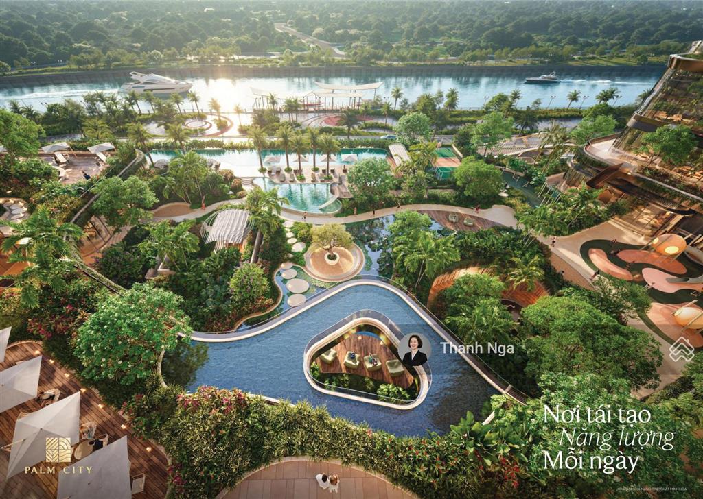 Ra mắt palm river khu căn hộ nghỉ dưỡng giữa lòng thành phố