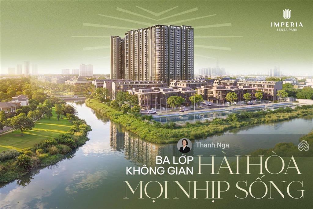 Đợt 1 mở bán căn hộ 1pn imperia sensa park ngay trạm dừng metro mặt tiền võ chí công
