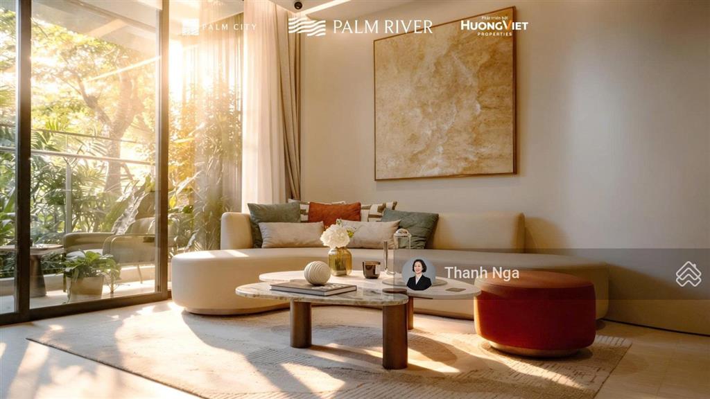 Căn hộ nghỉ dưỡng cao cấp 2pn palm river, thanh toán chỉ từ 1.1 tỷ đến nhận nhà