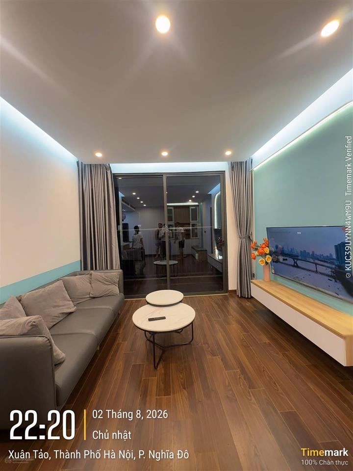 Em cho thuê căn hộ 2pn  2wc chung cư 6th element tây hồ diện tích 83m2 full đồ giá 15tr/th