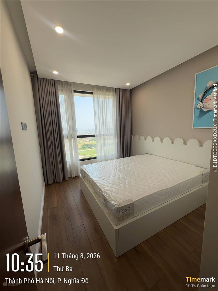 Cho thuê căn hộ 2pn  2wc chung cư 6th element tây hồ 83m2, full đồ giá 15tr/th có slot xe ô tô