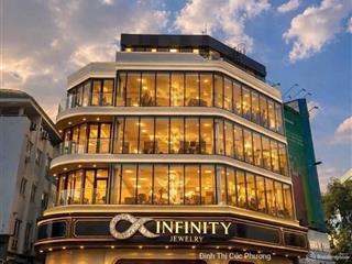 Bán tòa nhà ngang 11m góc 2 mặt tiền gần khu hà đô q10  hầm, 7 tầng  hđt 300tr/th  giá 67 tỷ