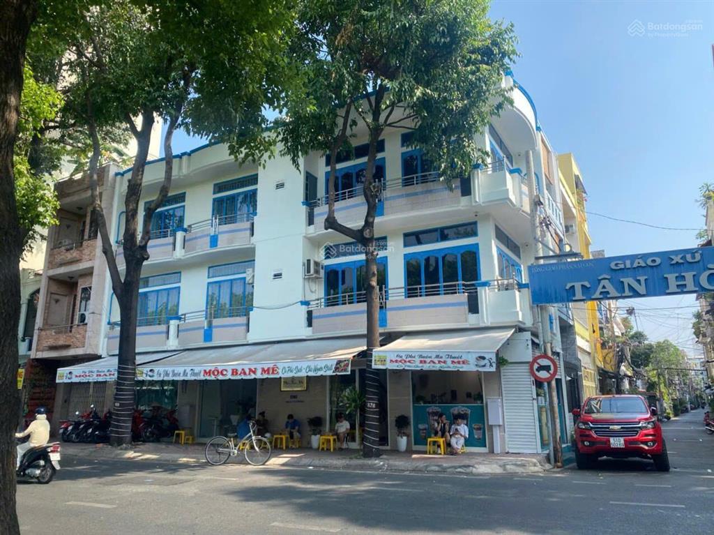 Hot! bán căn góc 2 mt ngang khủng trường sa, quận phú nhuận (18x8m, 3 tầng, hđt 90tr), giá 24 tỷ
