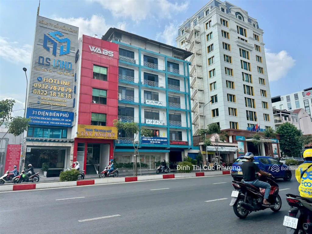 Siêu phẩm! bán nhà mt điện biên phủ (2 chiều), quận 1 (6x20m, hầm+7 tầng, hđt 250 tr/th), giá 63 tỷ
