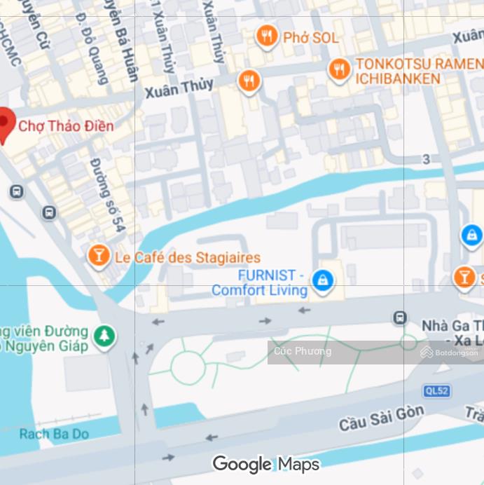 Siêu phẩm thảo điền! bán khuôn đất ngay mt quốc hương, quận 2 (18 x 20m  đất trống), giá 62 tỷ
