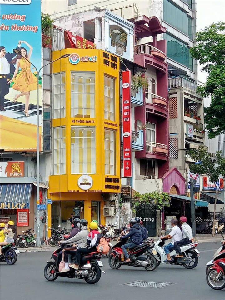 Rẻ nhất 100% thị trường! bán nhà 2 mt đinh tiên hoàng, q.1 (4 x 16 m, 4 tầng, hđt 80tr), giá 22 tỷ