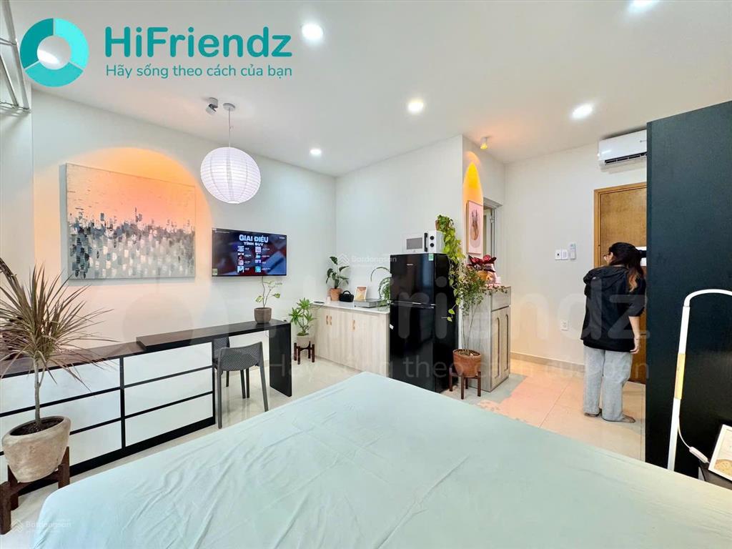 Cho thuê căn hộ studio 30m2| gần vx cống quỳnh  chợ bến thành q1,thang máy,cho nuôi pet, tư vấn