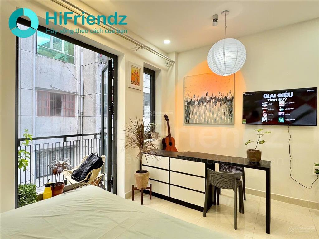 Cho thuê căn hộ studio 30m2| gần vx cống quỳnh  chợ bến thành q1,thang máy,cho nuôi pet, tư vấn