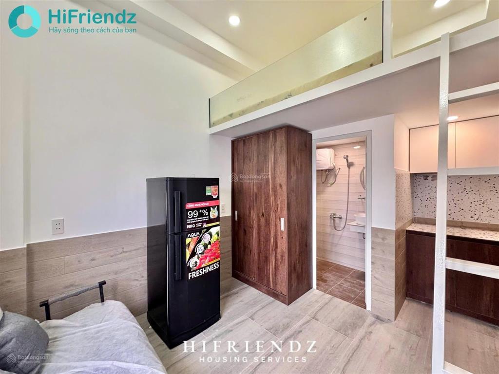 Duplex mới xây cho sinh viên đại học công nghệ sg stu, full nội thất, nhà mới 100%