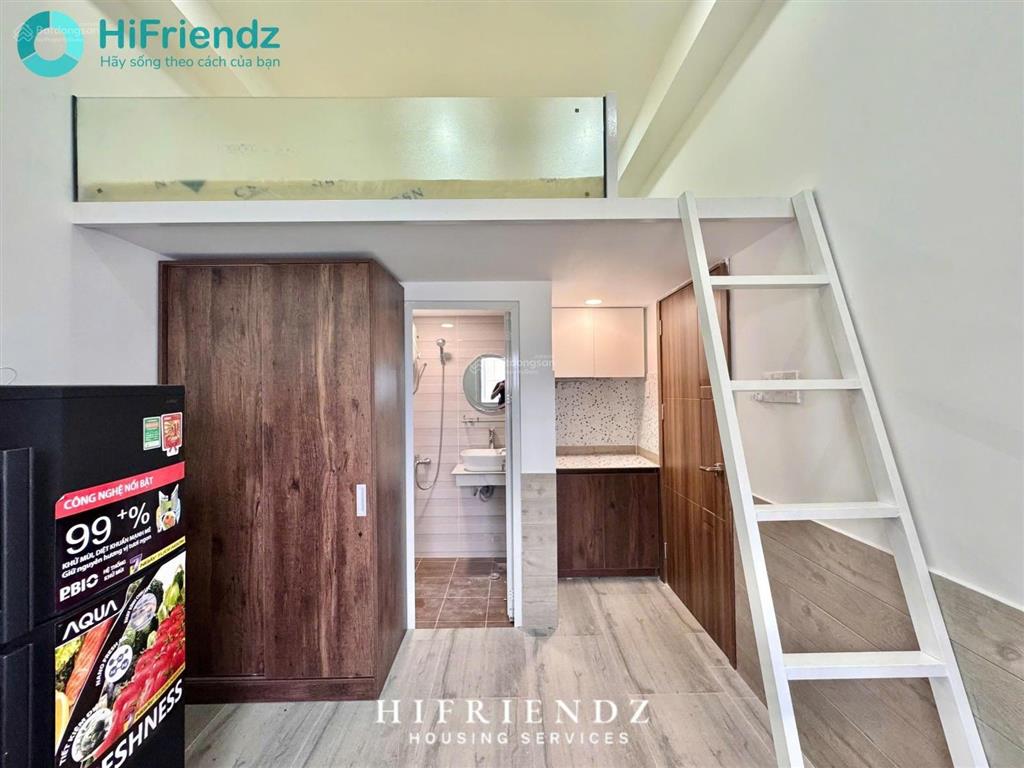 Duplex mới xây cho sinh viên đại học công nghệ sg stu, full nội thất, nhà mới 100%