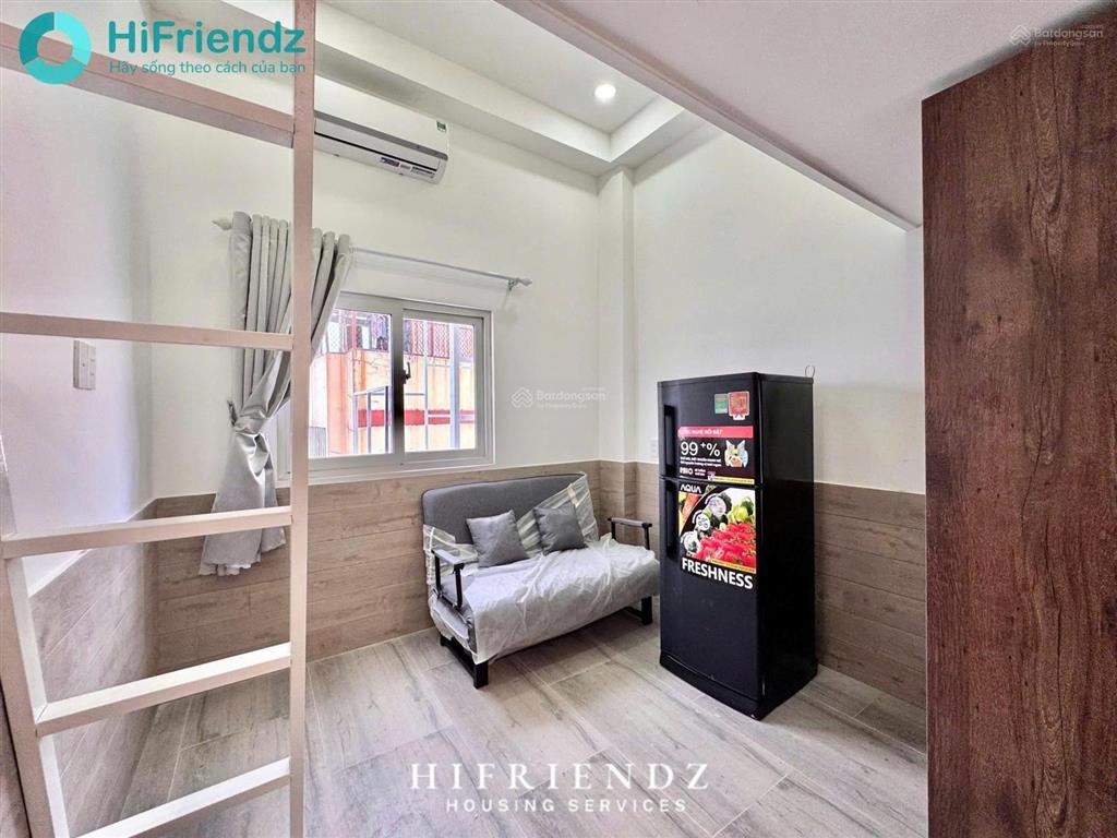 Duplex mới xây cho sinh viên đại học công nghệ sg stu, full nội thất, nhà mới 100%