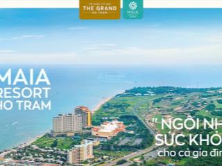 Đầu tư căn studio tại maia hồ tràm chỉ 2.55 tỷ, thanh toán 50% nhận nhà để khai thác