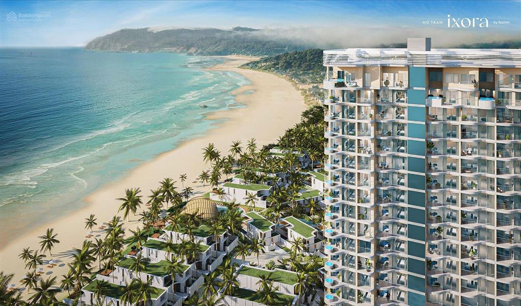 Cắt lỗ 500 triệu, bán lại căn condotel 2 phòng ngủ, view biển, ixora hồ tràm by fusion gđ2