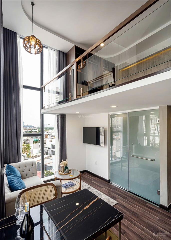 Cho thuê căn hộ duplex ban công view landmark  có hồ bơi  gym  giá chỉ 12 triệu
