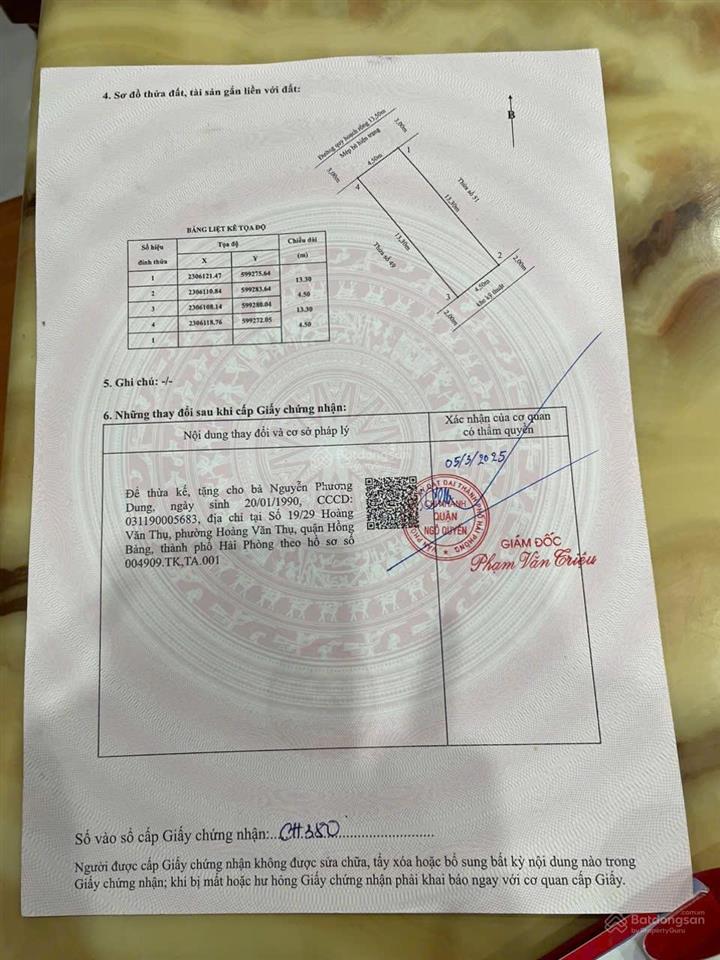 Bán 2 lô song sinh hoặc bán lẻ lô 20b lê hồng phong