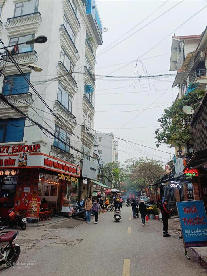 Bán nhà phố xốm phú lương hà đông dt 48m2, mặt tiền 4,2m xây mới 5 tầng x giá 5.98 tỷ