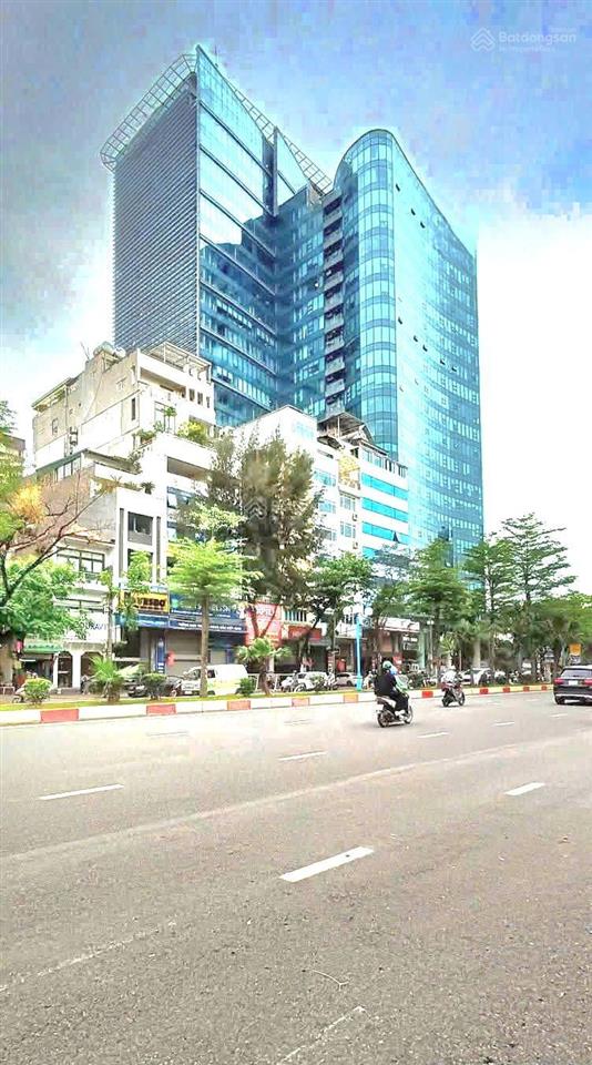 Bán nhà mặt phố hoàng quốc việt 185m2, 7 tầng giá thỏa thuận. cầu giấy