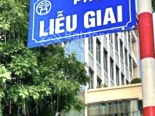 Bán nhà liễu giai 63m2, 5 tầng giá 32 tỷ. ba đình