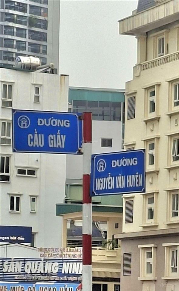 Bán nhà mặt phố nguyễn văn huyên 220m2, 11 tầng giá 178 tỷ. cầu giấy
