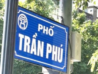 Bán nhà mặt phố trần phú 265m2, giá 350 tỷ. ba đình