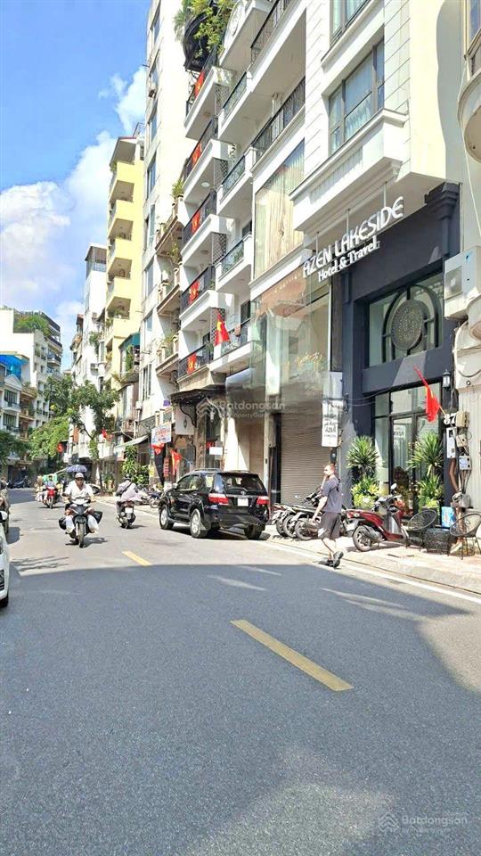 Bán nhà mặt phố phó đức chính 86m2, 7 tầng giá 53 tỷ. ba đình