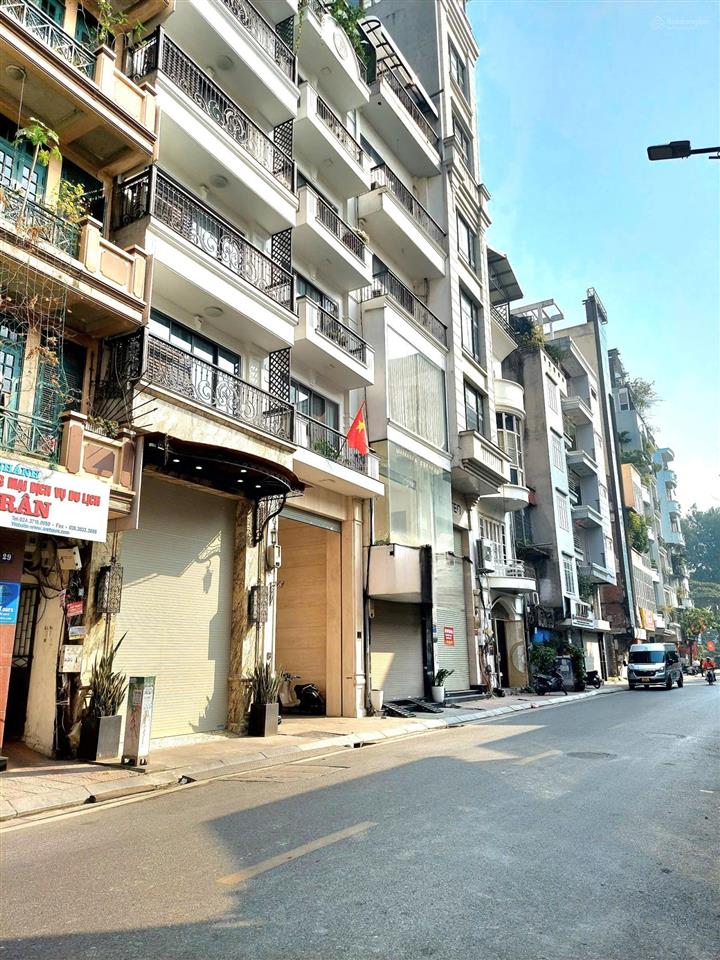 Bán nhà mặt phố phó đức chính 83m2, 7 tầng giá 52 tỷ. ba đình