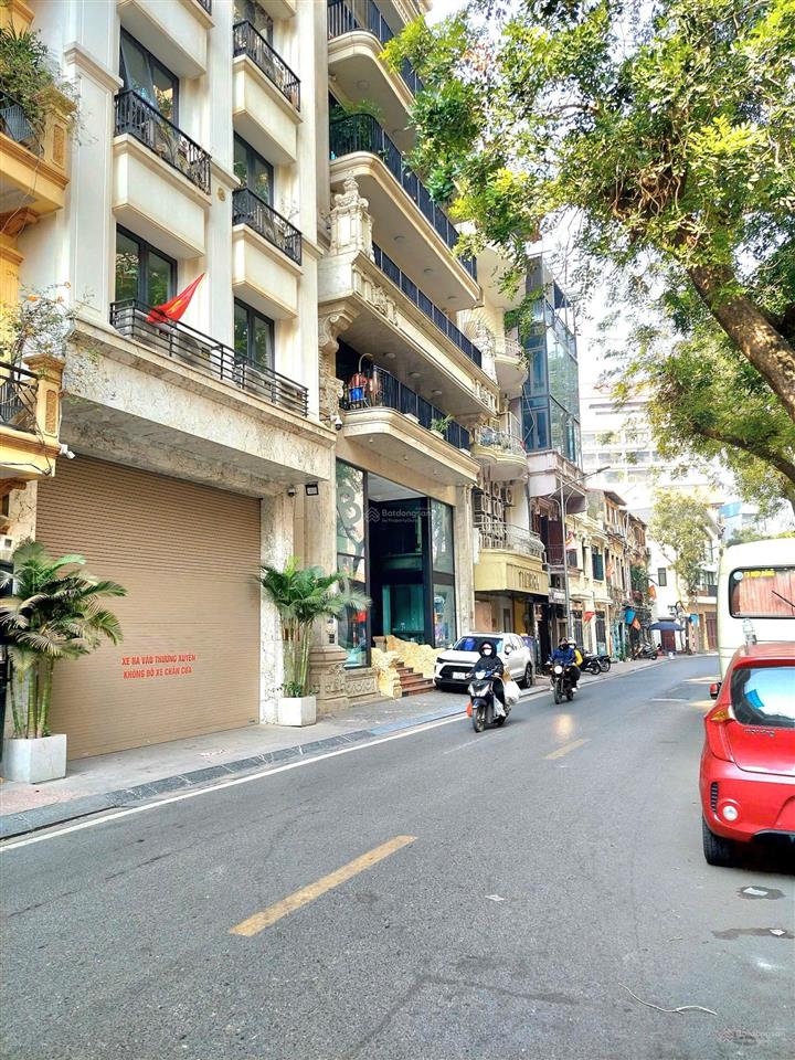 Bán nhà mặt phố phó đức chính 83m2, 7 tầng giá 52 tỷ. ba đình