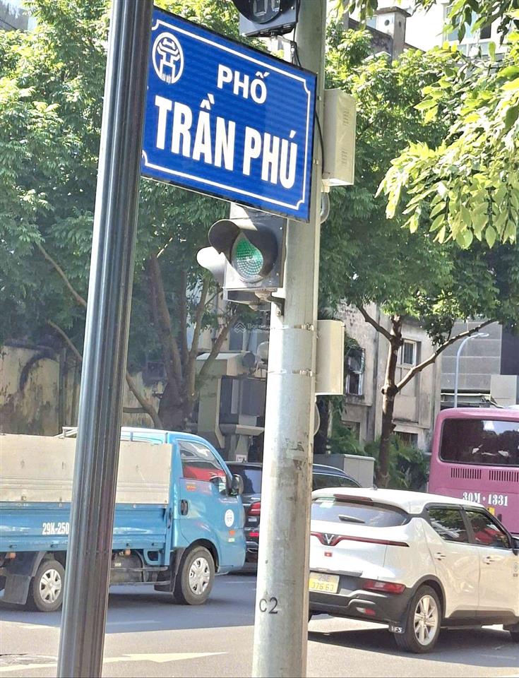 Bán nhà mặt phố trần phú 263m2, 5 tầng giá 345 tỷ. ba đình