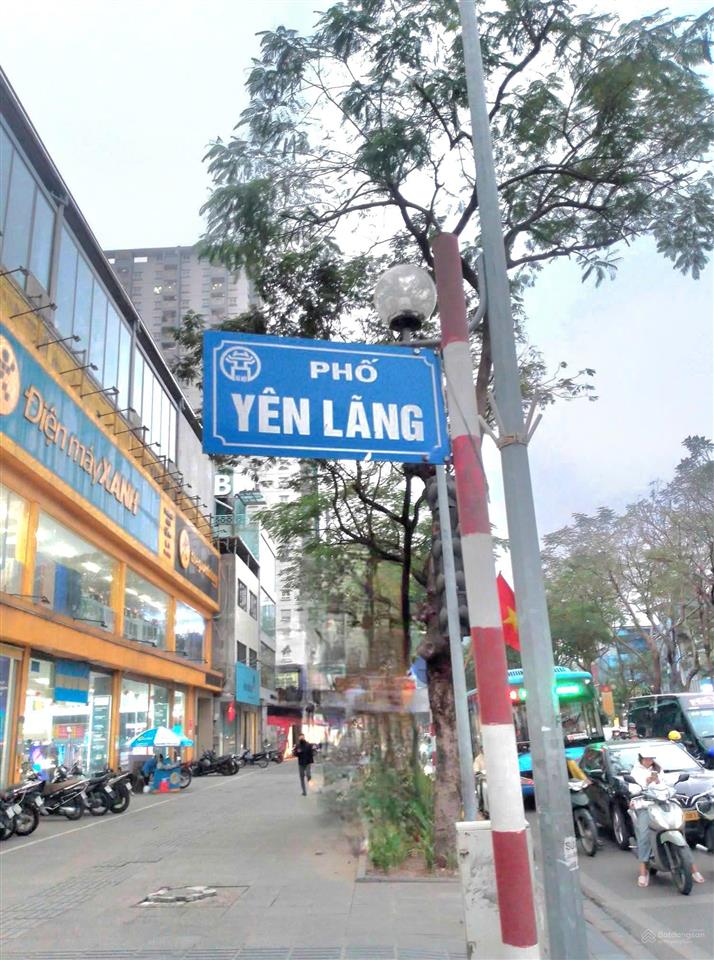 Bán nhà mặt phố yên lãng 320m2, 5 tầng giá 172 tỷ. đống đa
