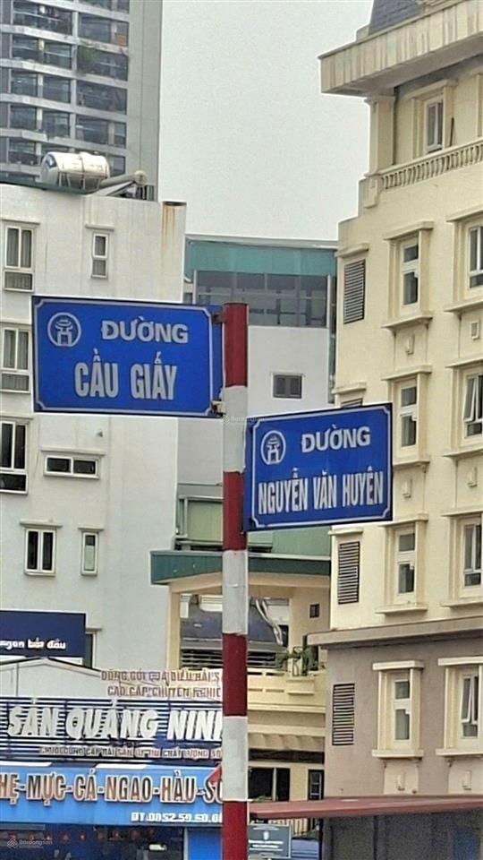 Bán nhà mặt phố nguyễn văn huyên 200m2, 11 tầng 1 hầm giá 178 tỷ. cầu giấy