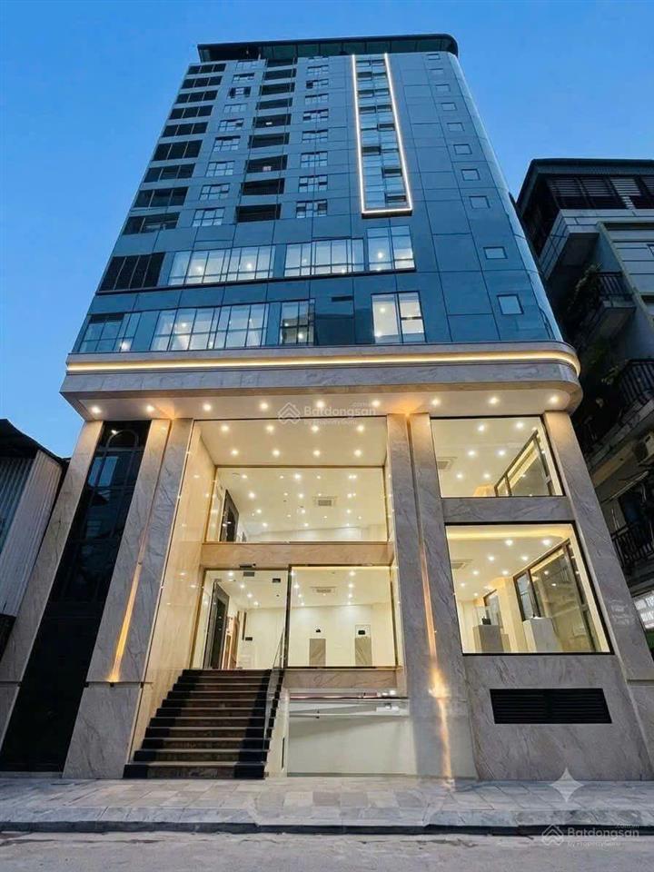 Bán nhà dương khuê 195m2, 9 tầng 1 hầm giá 84 tỷ. cầu giấy