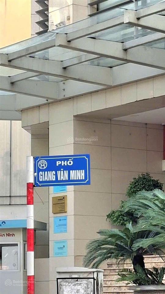 Bán nhà giang văn minh 295m2, 10 tầng 1 hầm giá 280 tỷ. ba đình