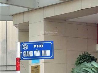 Bán nhà giang văn minh 295m2, 10 tầng 1 hầm giá 280 tỷ. ba đình