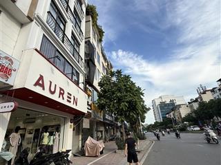 Cho thuê nhà mặt phố hồng tiến 110 m2 5 tầng, thông sàn có thang máy. giá 60 triệu