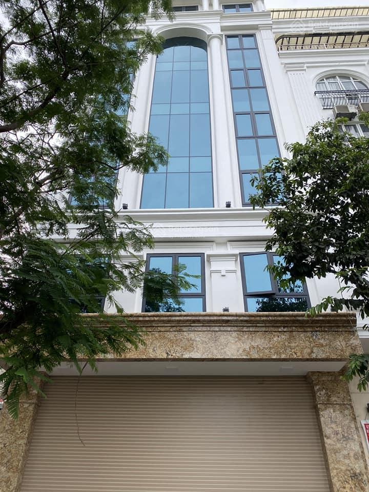 Cho thuê nhà mp đồng cổ, thụy khuê 90m² xd 7 tầng 1 hầm, thông sàn, thang máy, đh, nl giá 75 triệu