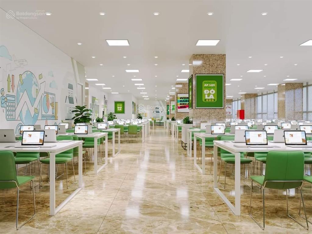 Cho thuê sàn văn phòng tại mp nguyễn văn cừ 200m2, mt 9m, thông sàn hai thang máy, giá 38 triệu