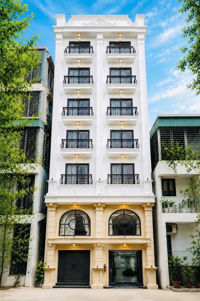 Cho thuê nhà riêng tại phú thượng, tây hồ 110 m2 8 tầng, chia 25 phòng khép kín full đồ. giá 100 tr