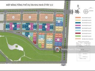 Bán đất biệt thự khu nhà ở tây 3 tháng 2 vũng tàu kế bên dự án sun group  s=247m2=13x19m  14 tỷ