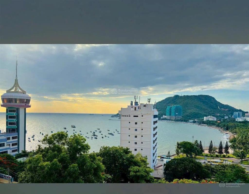 Bán nhà mặt tiền đường hải đăng view bãi trước vũng tàu s=96m2 ngang 10m hd thuê 45tr/th  22 tỷ