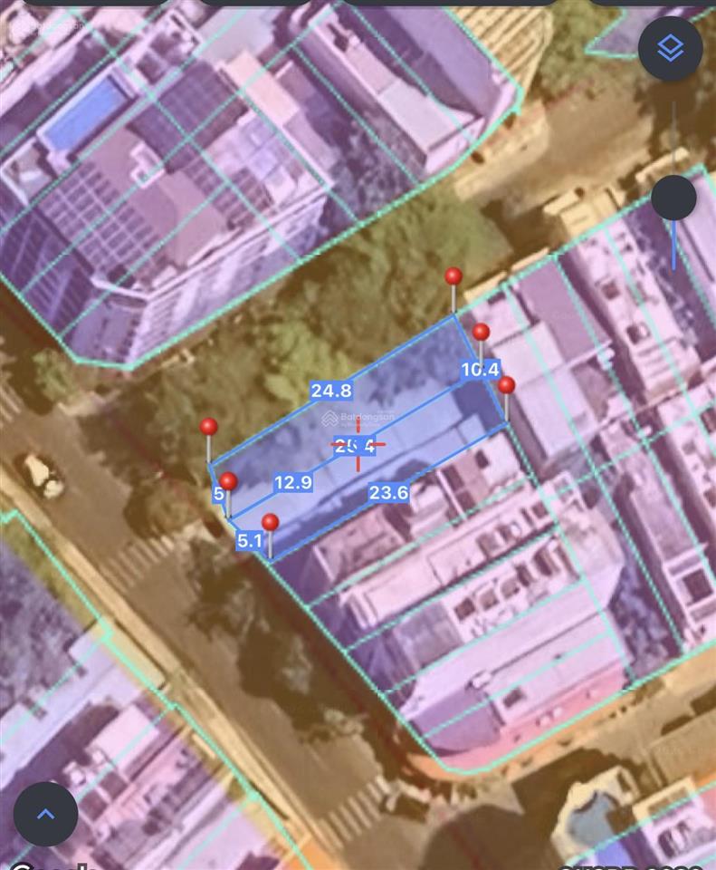 Bán nhà góc 2 mặt tiền đường phan chu trinh s=250m2 =10x25m khu phố tây, cách biển 800m 36 tỷ