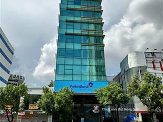 Dòng tiền tốt 180tr/th. bán nhà góc 3 mặt tiền cách mạng tháng 8. 190m2 (9x21m), hầm 7 tầng. 65 tỷ