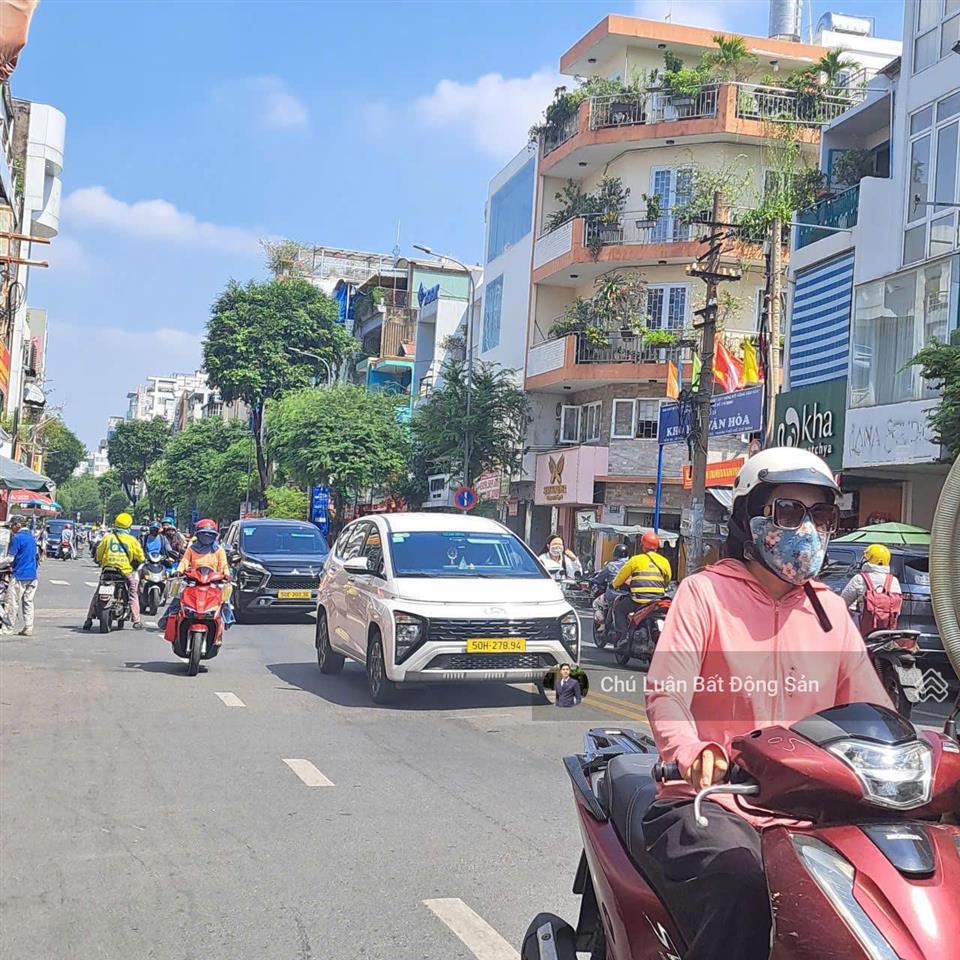 Bán nhà mặt tiền ngang 6m lê văn sỹ, phường 12, quận 3. dt 102m2 (6x17m), hầm 8 tầng. 44  38 tỷ