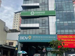 Bán nhà mặt tiền rẻ nhất nguyễn tri phương. 194,7m2 (9x25m)  hầm 8 tầng  hđt 250tr/th. 53 tỷ