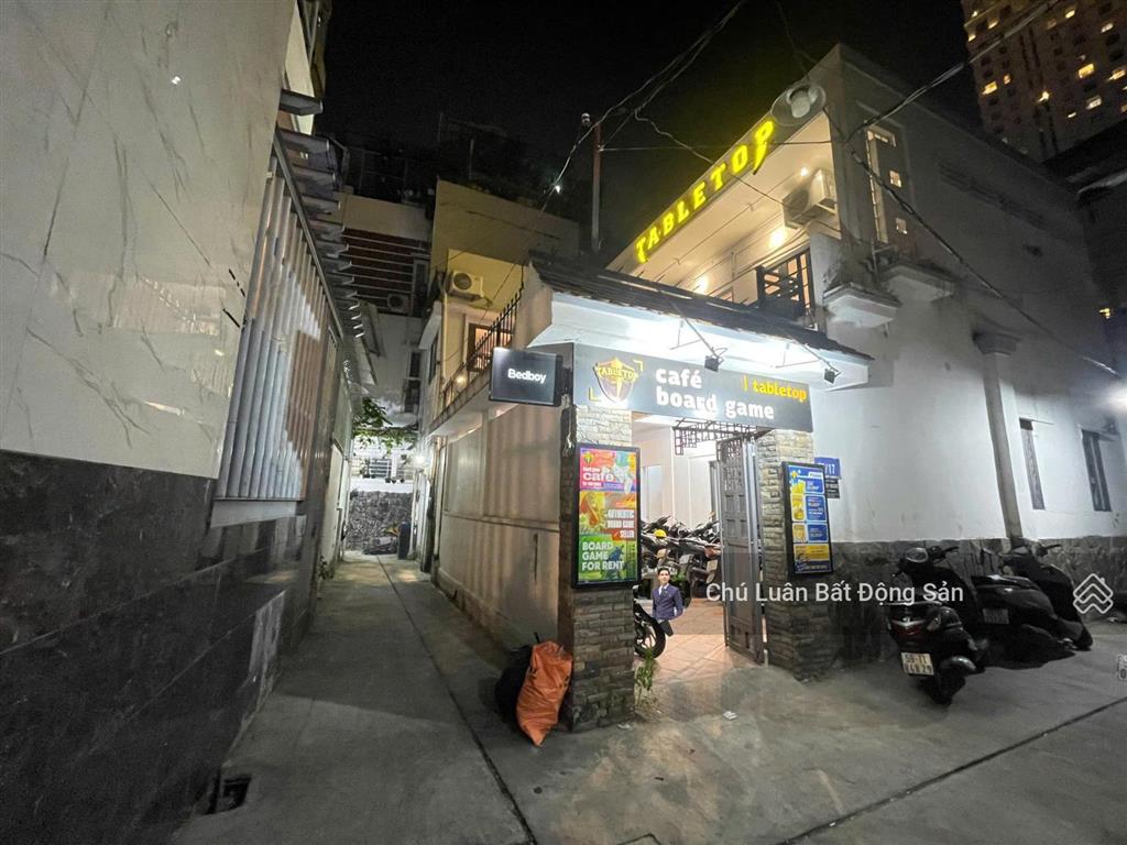 Ngang 10m  chỉ 22 tỷ. bán nhà góc 2 mặt tiền lý chính thắng, quận 3. 106m2 (10x12m), ctxd 5 tầng