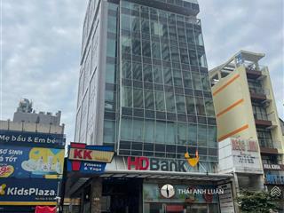 Bán nhà mặt tiền 10m võ văn tần, quận 3. dt 150m2(10x15m), ctxd hầm 7 tầng  hđt 350tr/th. 79 tỷ