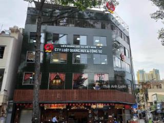 Bán toà chdv góc 2 mặt tiền mạc đĩnh chi. dt 121m2 (8,2x15m)  hầm 5 tầng  tn 2,4 tỷ/năm. 36 tỷ